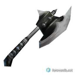 Heavy Mithril Axe, rendered from the Forever client