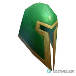 Heavy Lamellar Helm, rendered from the Forever client