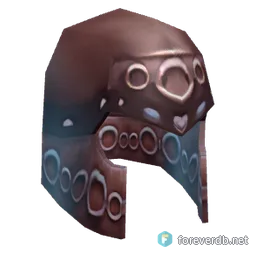 Glyphed Helm, rendered from the Forever client