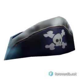 First Mate Hat, rendered from the Forever client