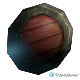 Brackwater Shield, rendered from the Forever client
