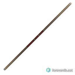 Militia Quarterstaff, rendered from the Forever client