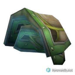 Imperial Leather Spaulders, rendered from the Forever client