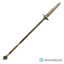 Puncturing Spear, rendered from the Forever client