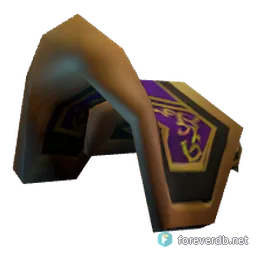 Eternal Spaulders, rendered from the Forever client
