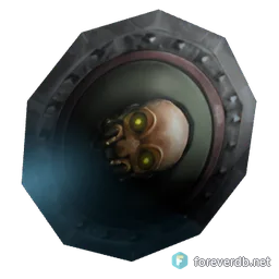 Grom'gol Buckler, rendered from the Forever client
