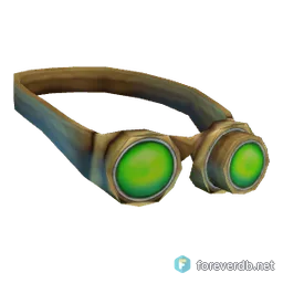 Gnomish Goggles, rendered from the Forever client