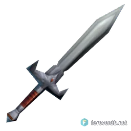 Annealed Blade, rendered from the Forever client