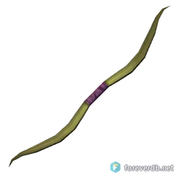 Fallenroot Longbow, rendered from the Forever client