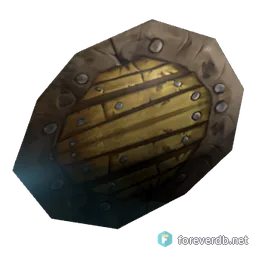 Pioneer Buckler, rendered from the Forever client
