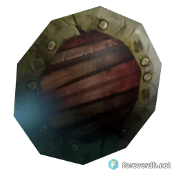 Guardian Buckler, rendered from the Forever client