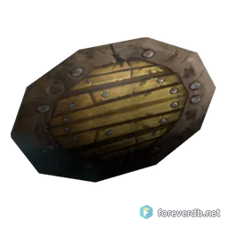 Battle Shield, rendered from the Forever client