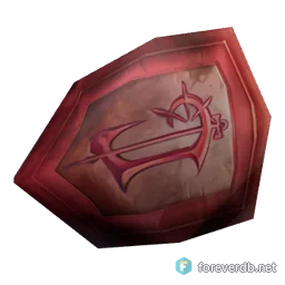 Standard Issue Shield, rendered from the Forever client