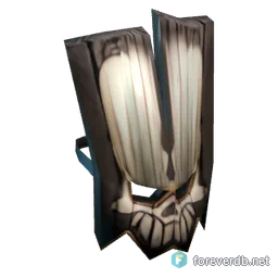 Big Voodoo Mask, rendered from the Forever client
