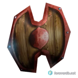 Cutthroat's Buckler, rendered from the Forever client