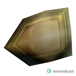 Lambent Scale Shield, rendered from the Forever client