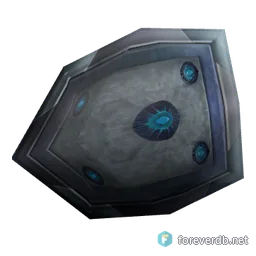 Kite Shield, rendered from the Forever client