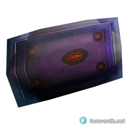 Plate Wall Shield, rendered from the Forever client
