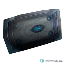 Protective Pavise, rendered from the Forever client
