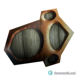 Olaf's All Purpose Shield, rendered from the Forever client
