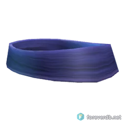 Stormcloth Headband, rendered from the Forever client
