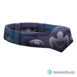 Nightshade Helmet, rendered from the Forever client