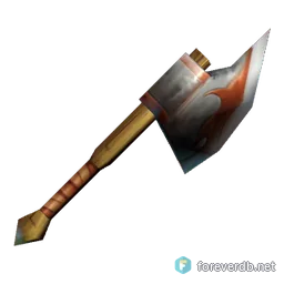 Thun'grim's Axe, rendered from the Forever client
