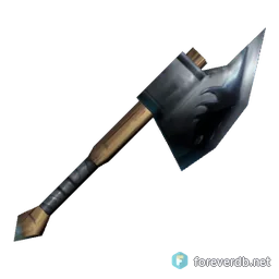Umbral Axe, rendered from the Forever client