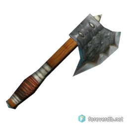 Hand Axe, rendered from the Forever client