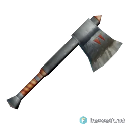 Striking Hatchet, rendered from the Forever client