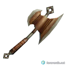 Guerrilla Cleaver, rendered from the Forever client