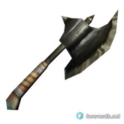 Crescent of Forlorn Spirits, rendered from the Forever client