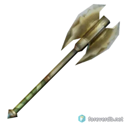 Bronze Battle Axe, rendered from the Forever client