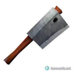 Deadman Cleaver, rendered from the Forever client