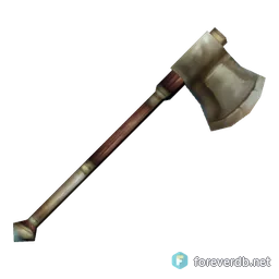 Hefty War Axe, rendered from the Forever client