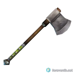 Stone War Axe, rendered from the Forever client