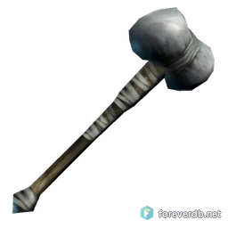 Cracked Sledge, rendered from the Forever client