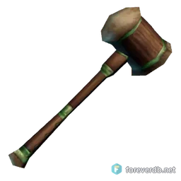 Battered Mallet, rendered from the Forever client