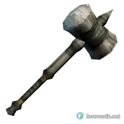 Ironwood Maul, rendered from the Forever client
