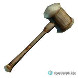 Militia Warhammer, rendered from the Forever client