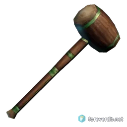 Oak Mallet, rendered from the Forever client