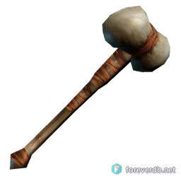 Smite's Mighty Hammer, rendered from the Forever client