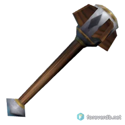Frostmane Scepter, rendered from the Forever client