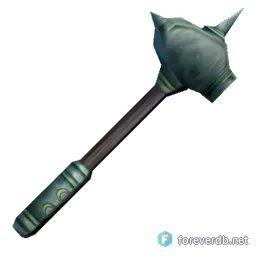 Monastic Hammer, rendered from the Forever client