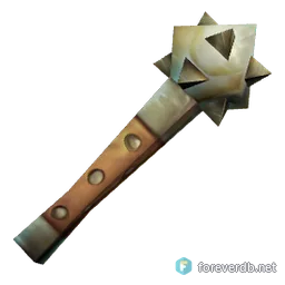 Thun'grim's Mace, rendered from the Forever client
