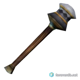 Umbral Mace, rendered from the Forever client