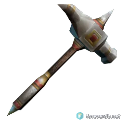 Hammer of the Northern Wind, rendered from the Forever client