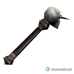 Skullcrusher Mace, rendered from the Forever client