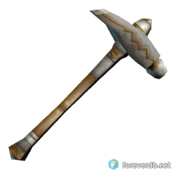 Heirloom Hammer, rendered from the Forever client