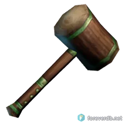 Thistlewood Maul, rendered from the Forever client